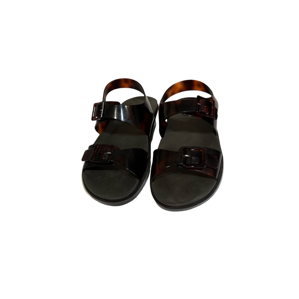 Melissa animal print sandals 8